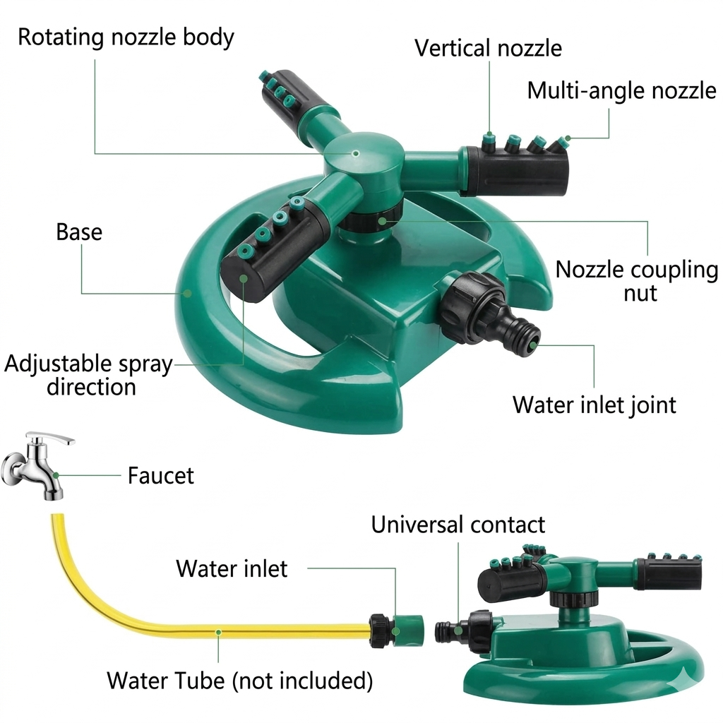 Automatic Lawn Sprinkler